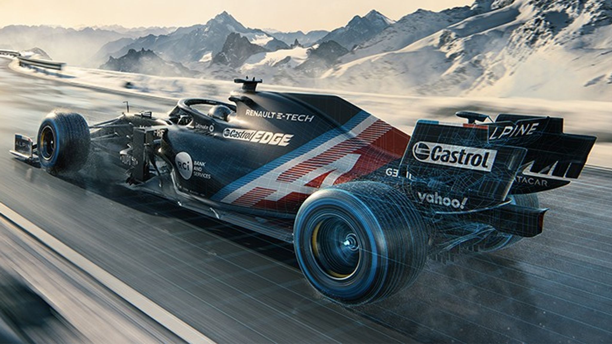 Alpine F1 Zoom Background 4