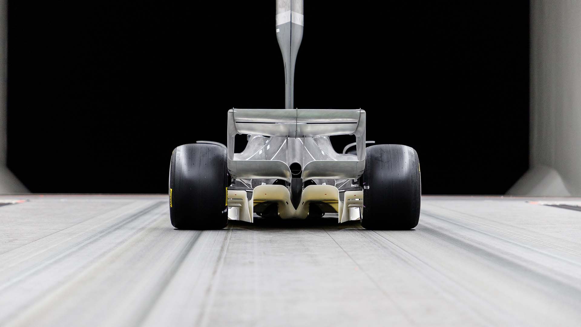 FIRST LOOK: Formula 1's 2021 car in the wind tunnel. Formula 1®