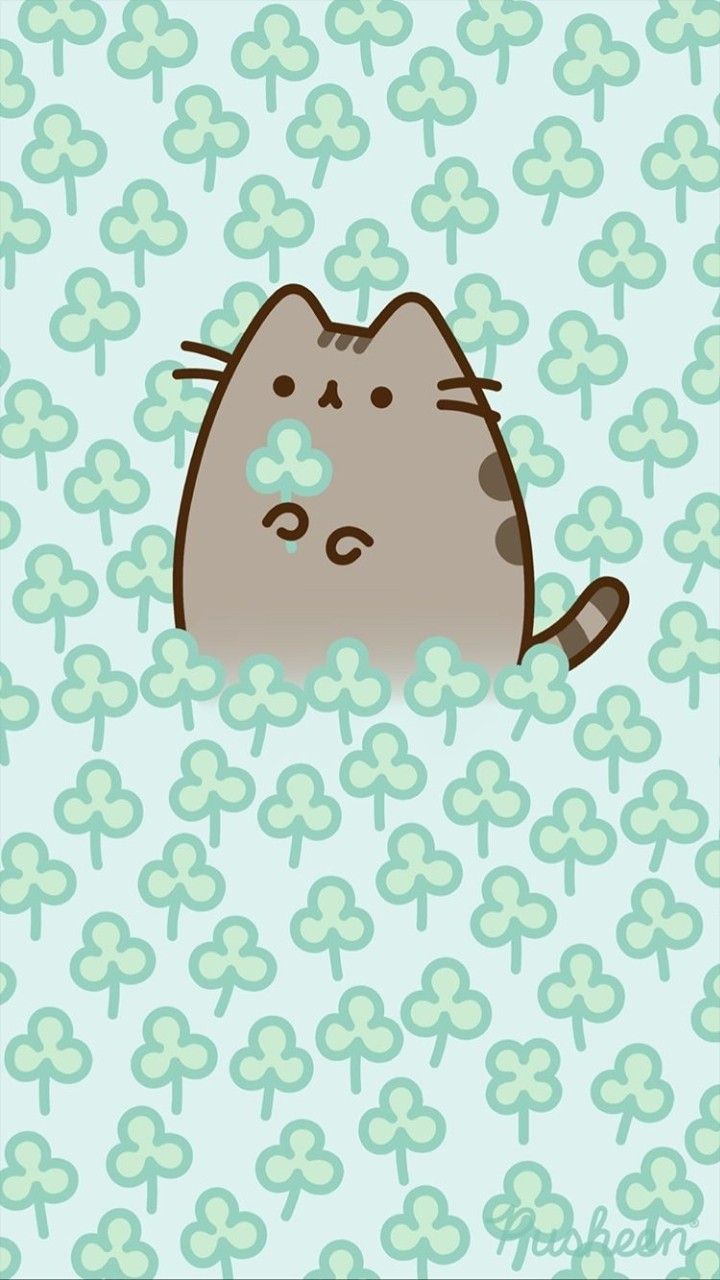 St patricks day pusheen. Pusheen cute, Pusheen cat, Kawaii wallpaper