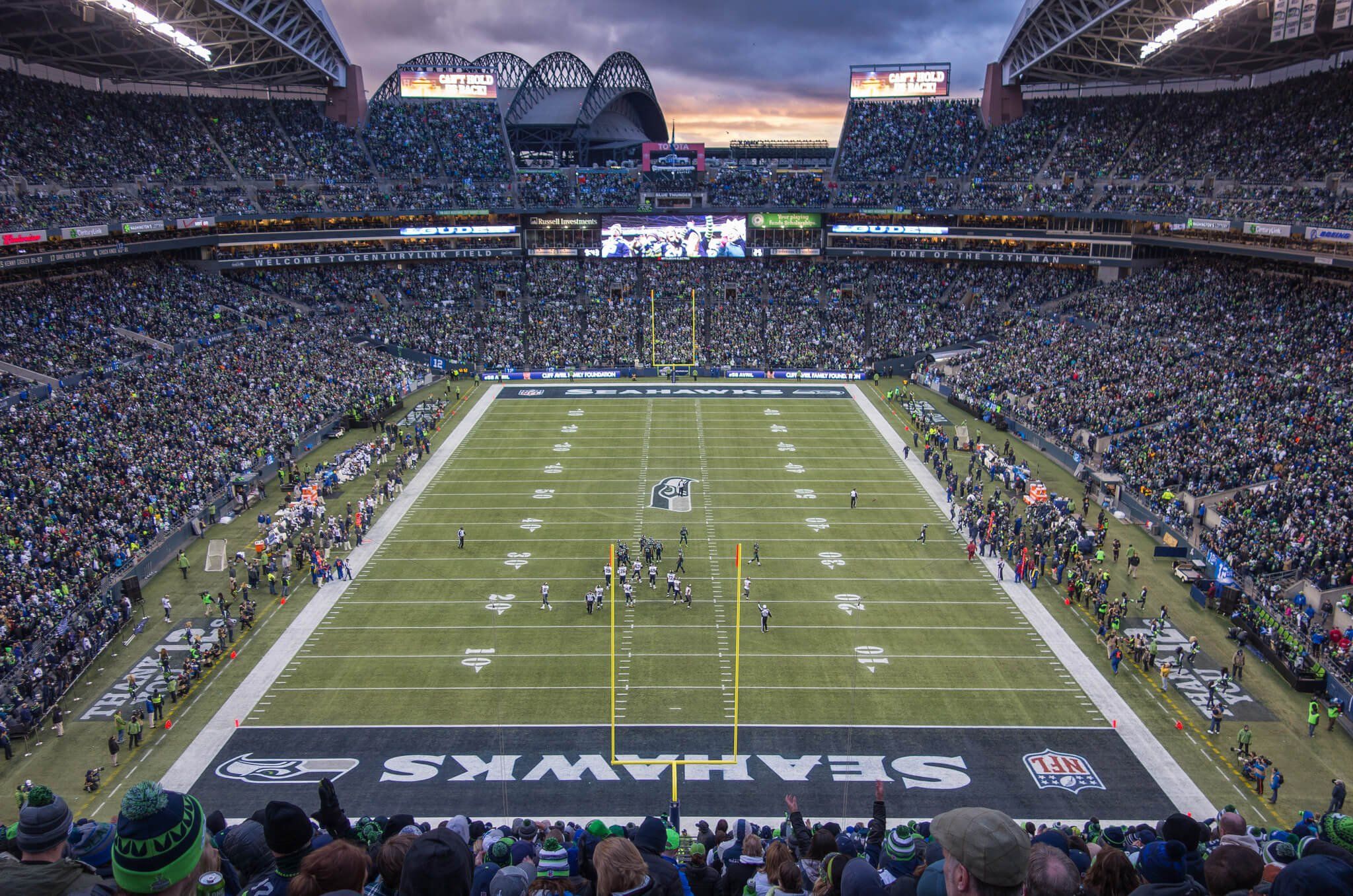 Seattle Seahawks Nfl Football Stadium Wallpaper & Background Download