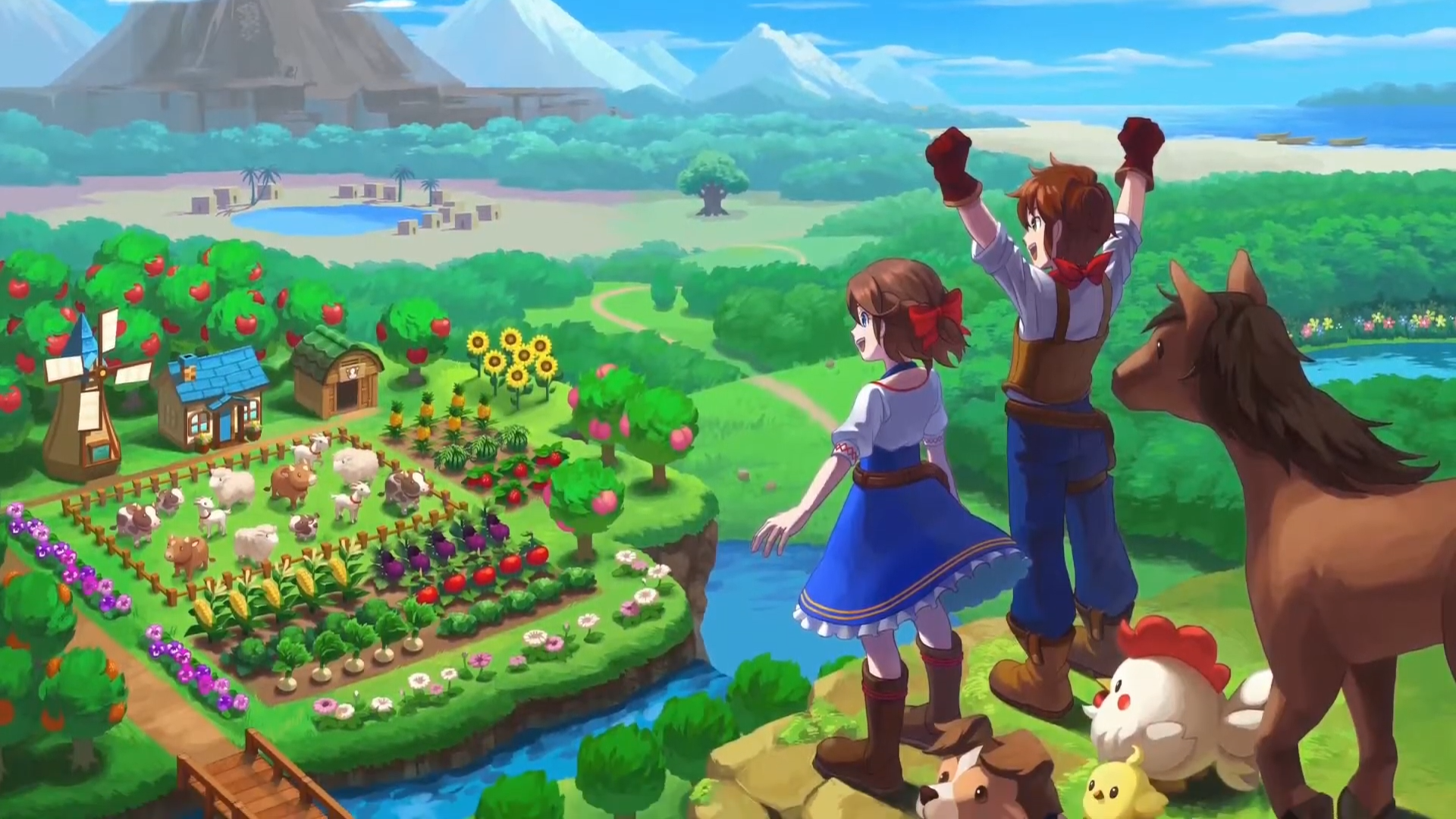 Harvest Moon: One World Wallpaper