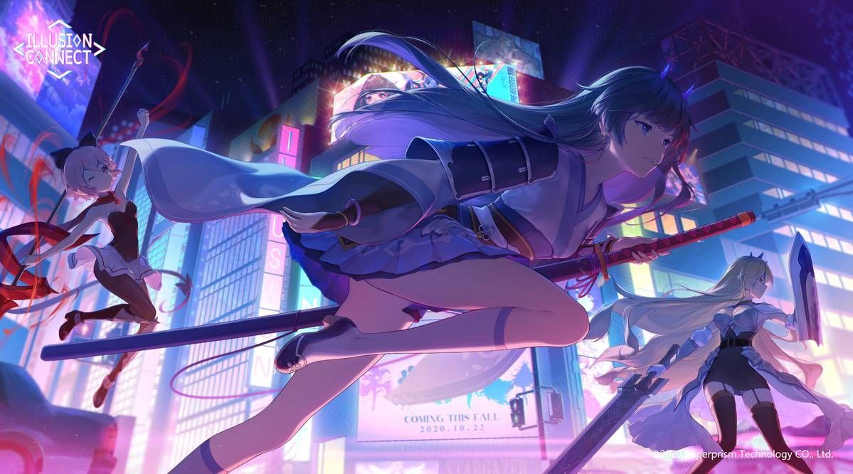 Illusion Connect EN 2020 By Aka Shiro. Illusions, Anime, Concept Art Characters