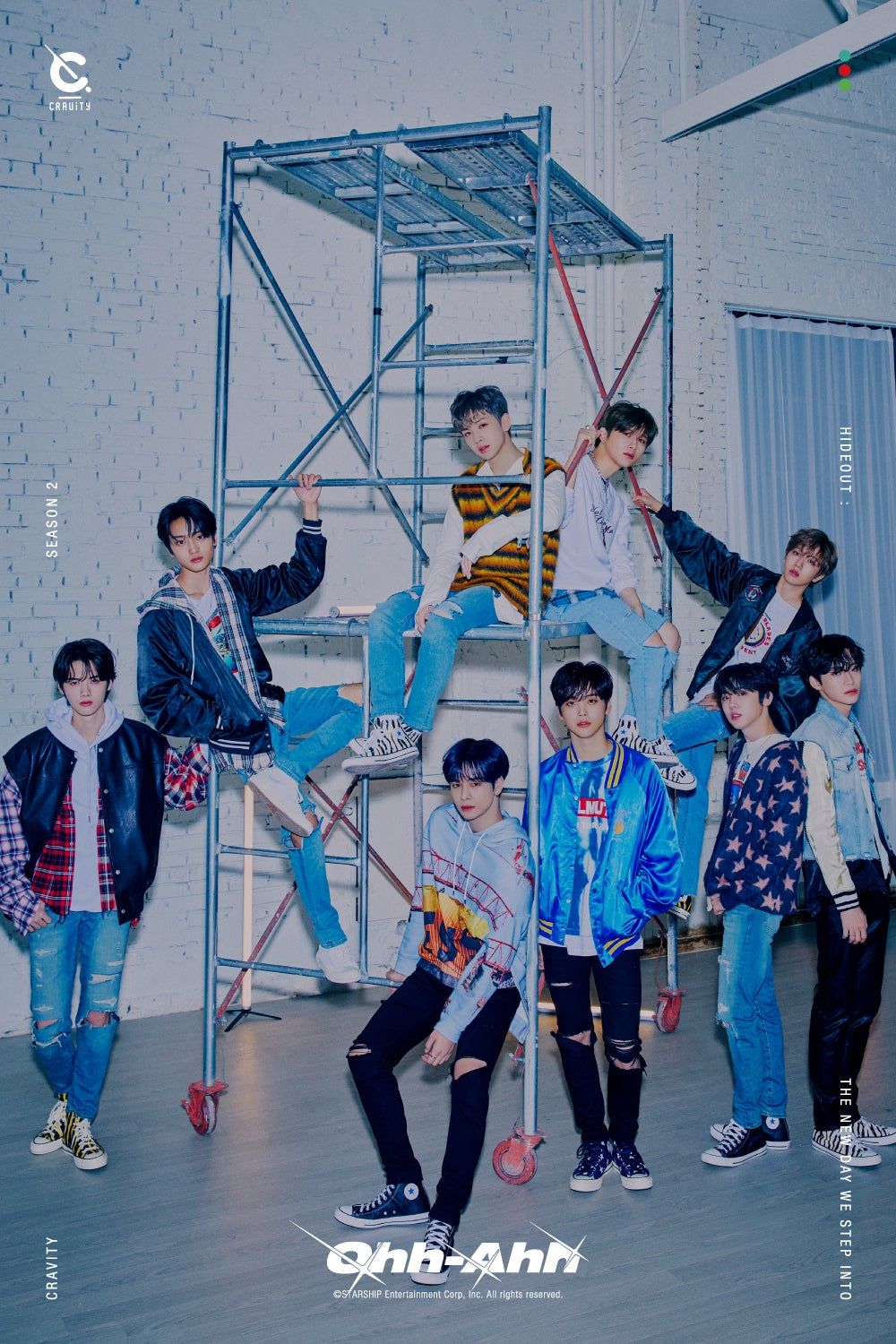 CRAVITY Reveal 'Ohh Ahh' Teaser Image Feat. Group, Minhee, Serim & Wonjin