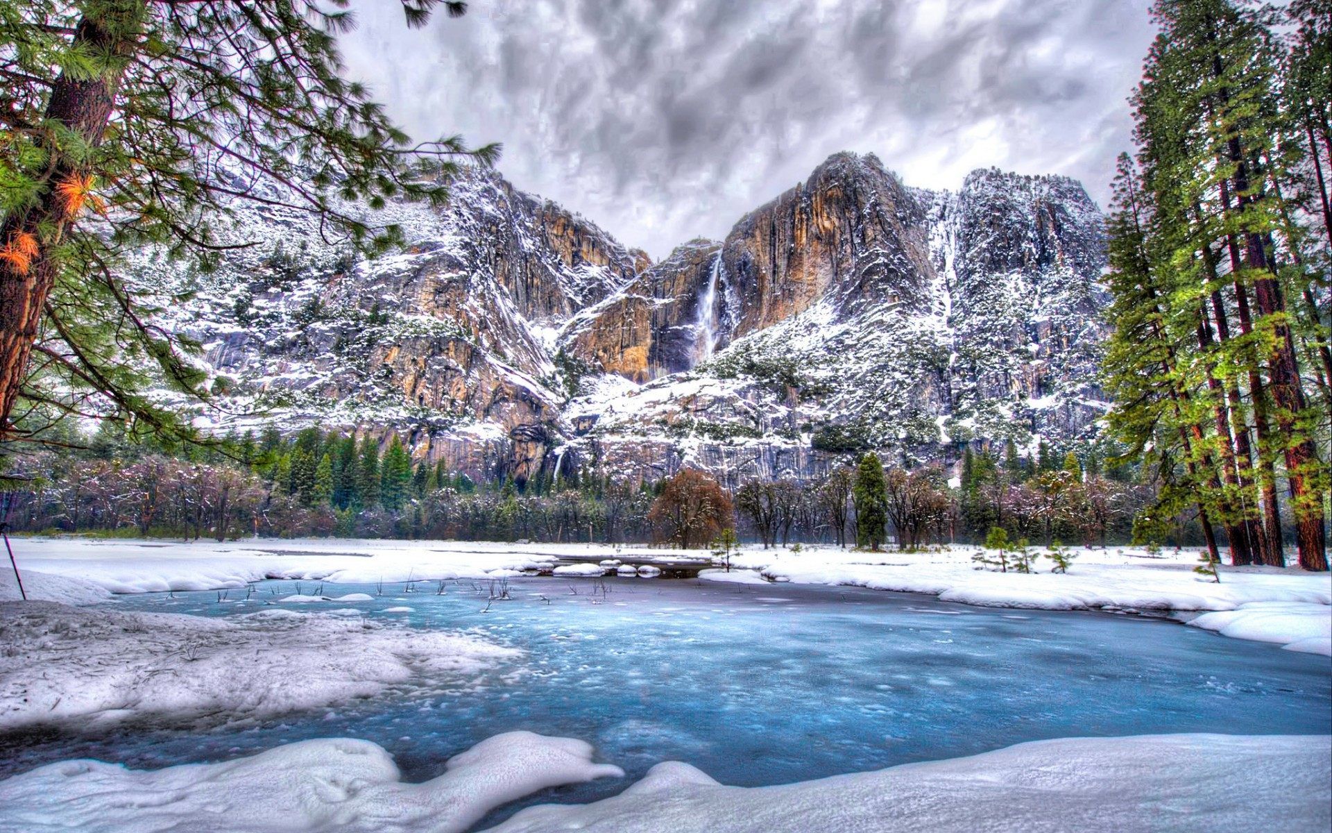 Winter Yosemite Wallpaper HD