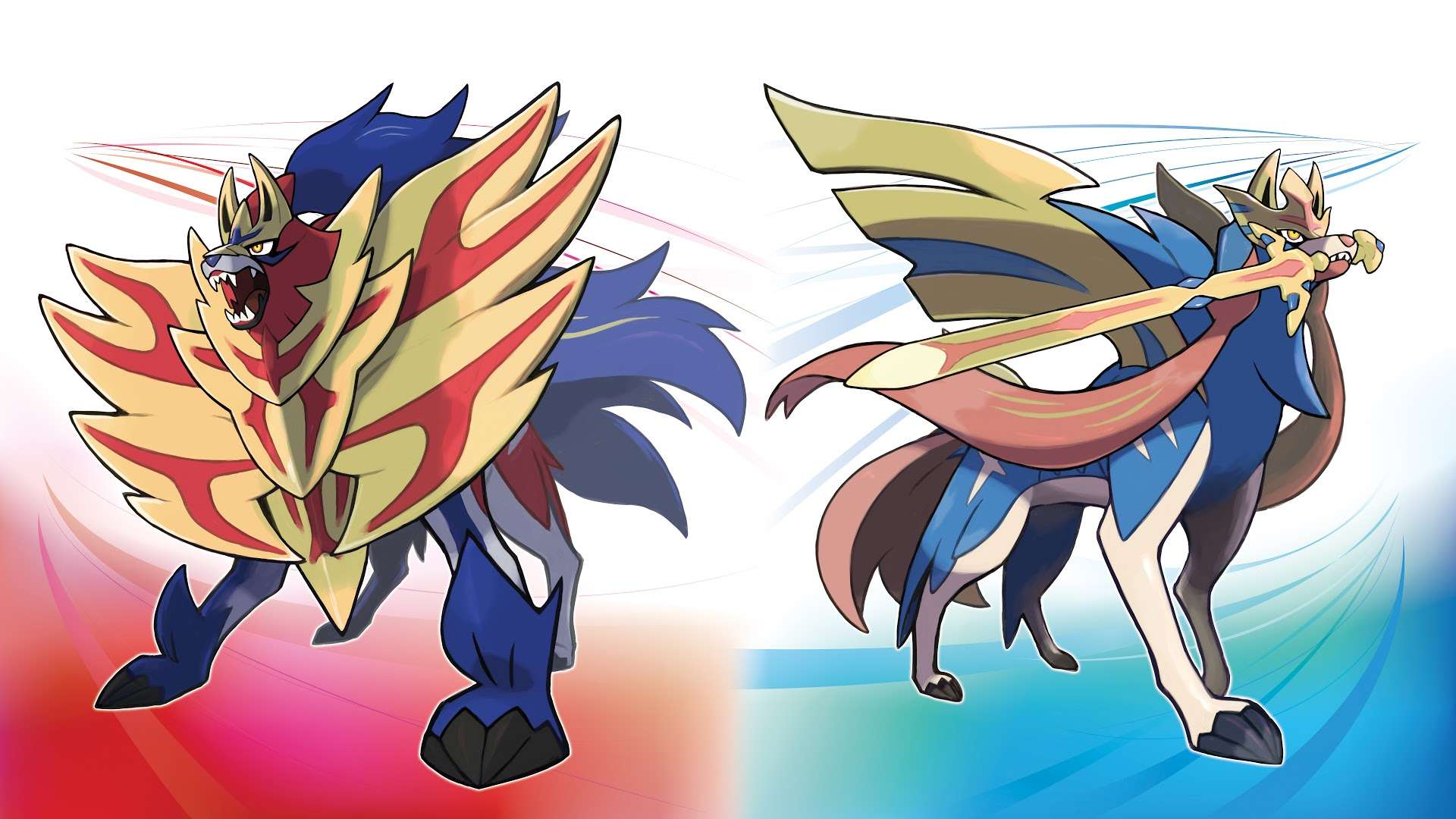 Pokemon Zacian And Zamazenta Wallpaper