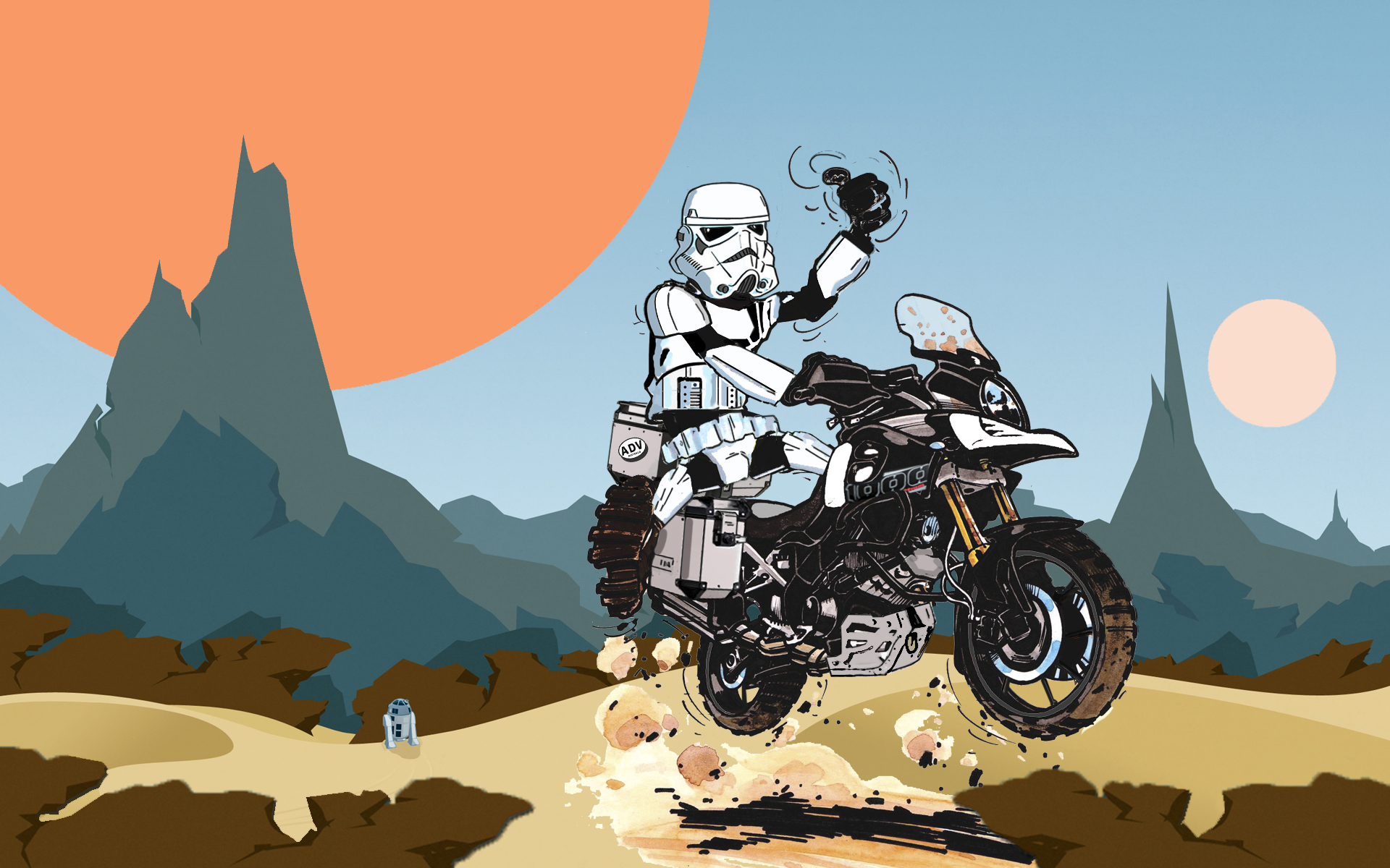 WALLPAPERS. A Pair of Stroms