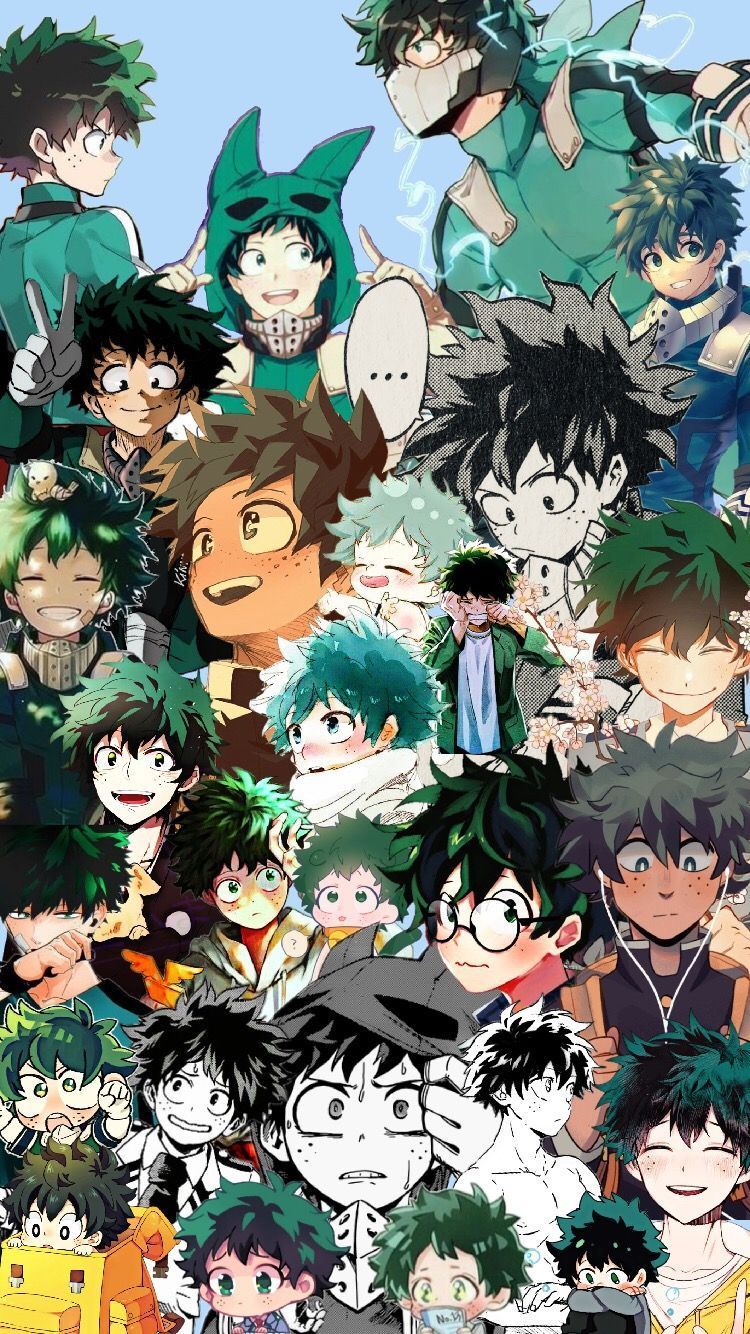 Deku Collage Wallpapers - Wallpaper Cave