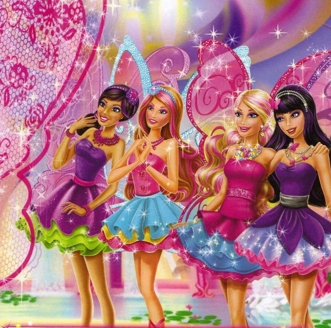 Barbie Cartoon With Friends