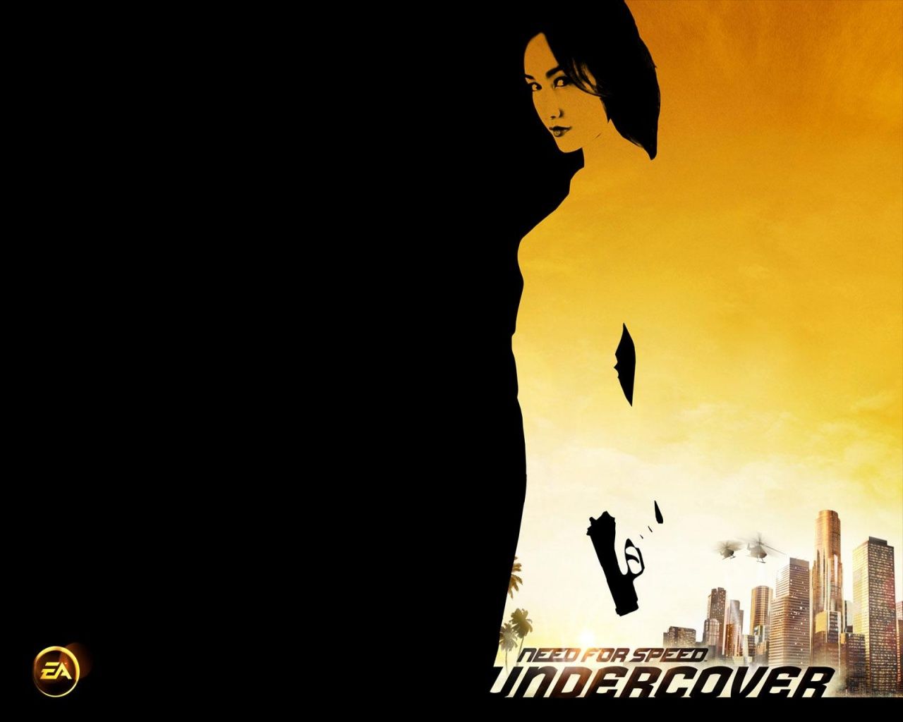 Maggie Q NFS Undercover Wallpaper in jpg format for free download