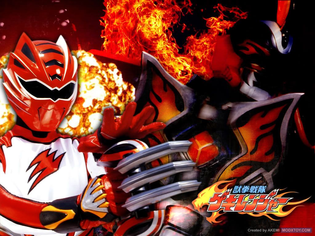 Red Jungle Master Mode Ranger Jungle Fury Master Mode HD Wallpaper