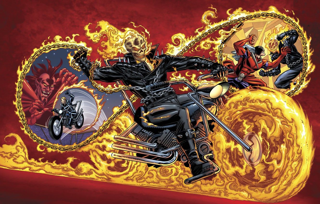 Marvel Wallpapers Ghost Rider.
