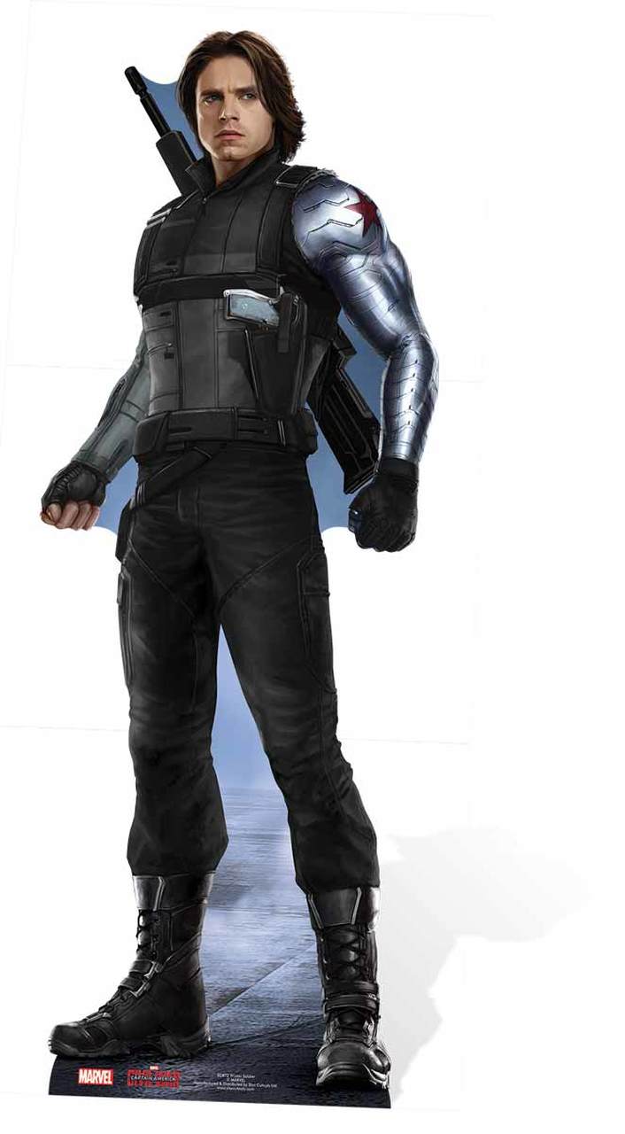 The Winter Soldier Bucky Barnes Marvel Lifesize Cardboard Cutout / Standee / Stand Up