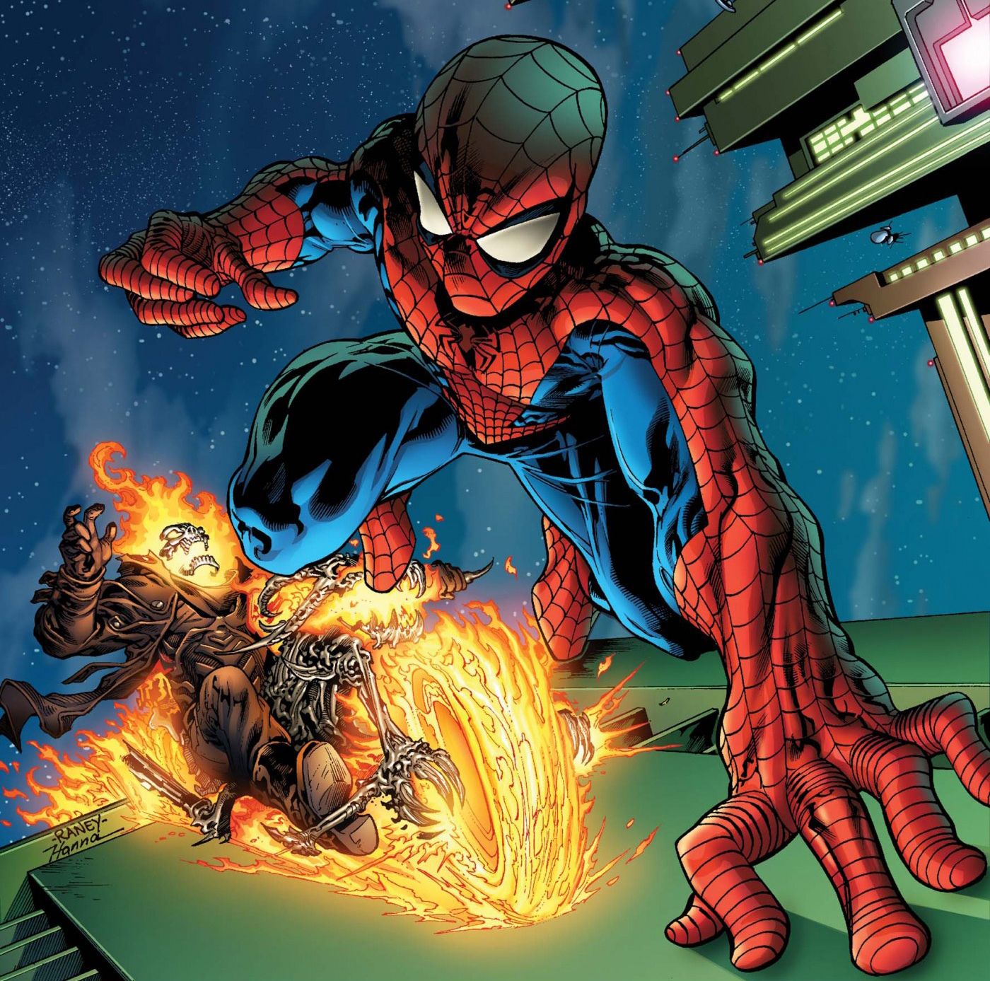 Spiderman Rider Wallpaper Comic HD Wallpaper