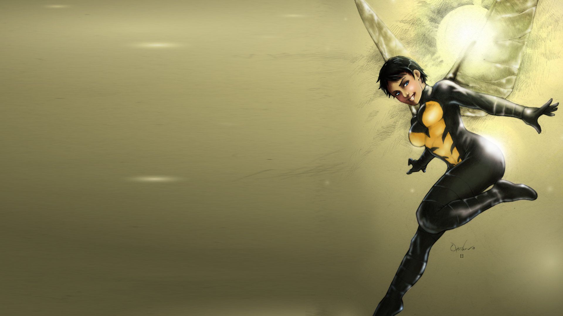 Comics Avengers Comics The Wasp Janet Van Dyne Wallpaper Marvel HD Wallpaper