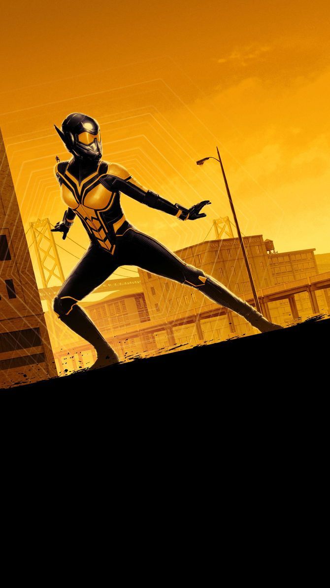 Ant Man And The Wasp (2018) Phone Wallpaper. Moviemania. Marvel Wasp, Avengers, Marvel Girls