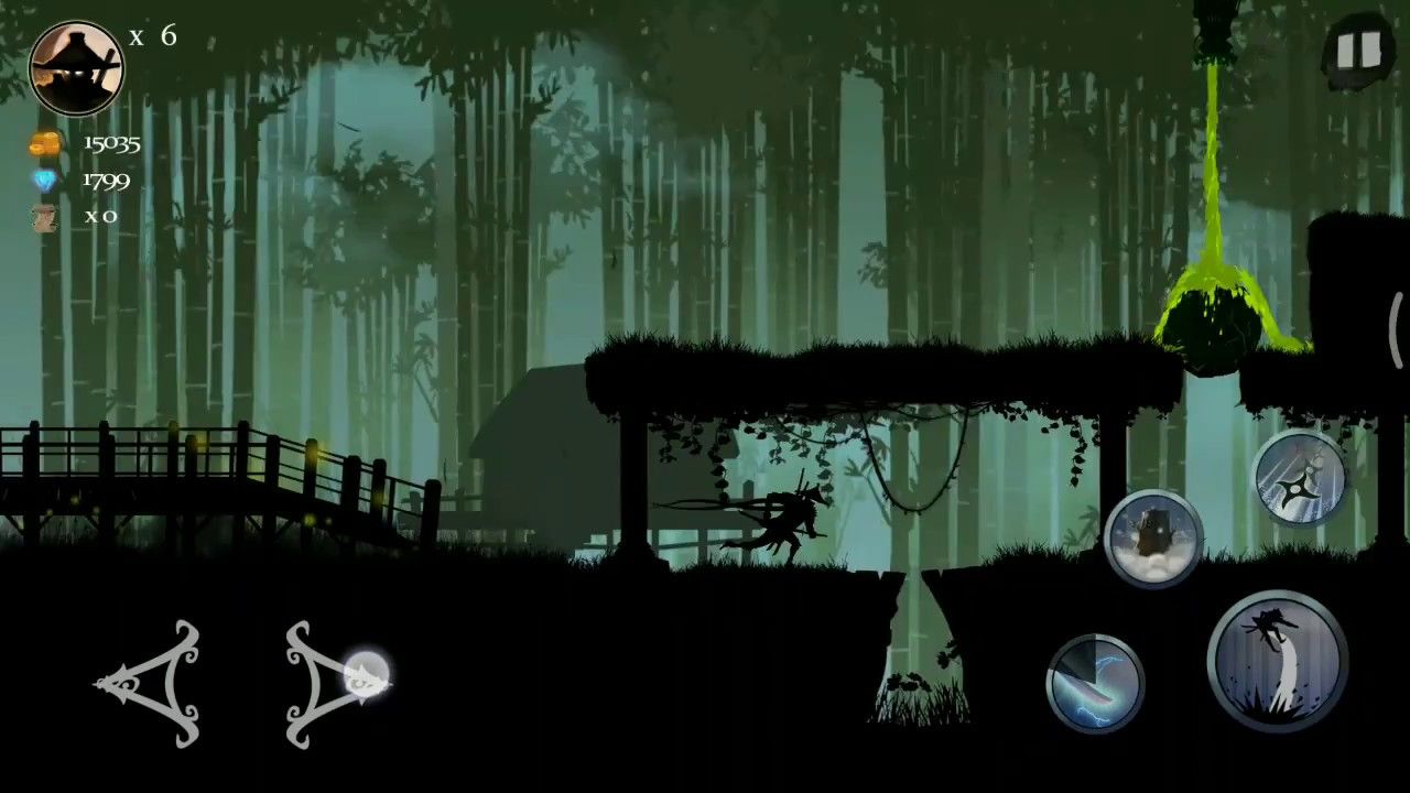 Ninja Arashi level 6 chapter 1 gameplay