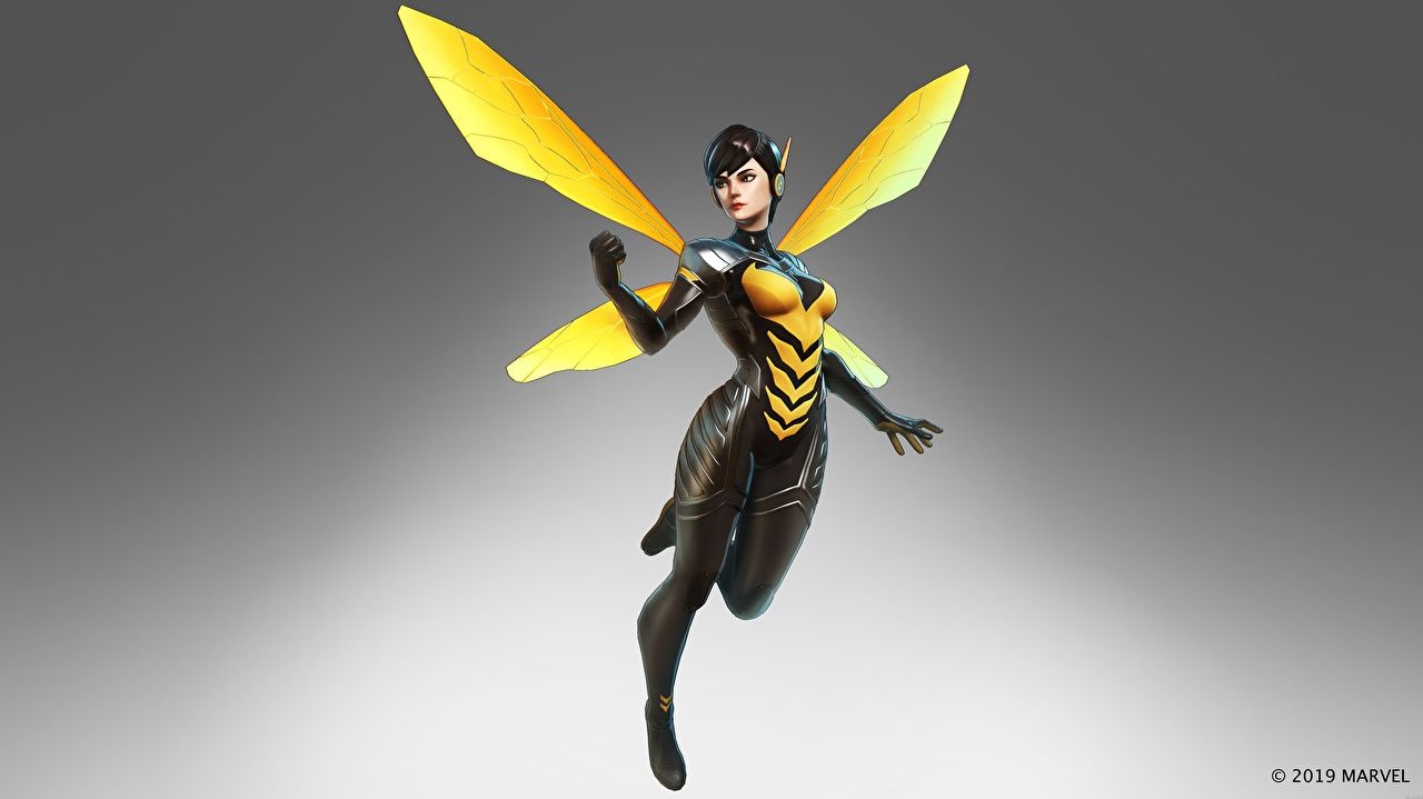 Picture superheroes wasp, Janet van Dyne, the black order marvel