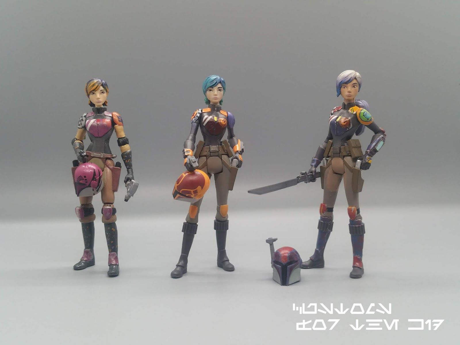 Star Wars: Customs for the Kid: Star Wars Rebels Sabine Wren Collection from Customs for