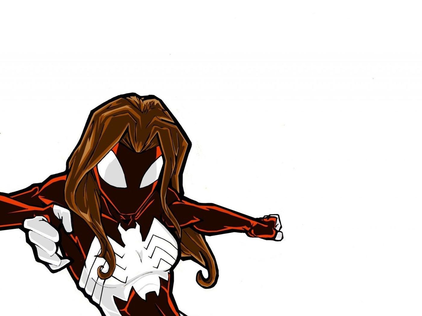 Spider man Superheroes Marvel Comics Ultimate Spider woman Jessica. Desktop Background