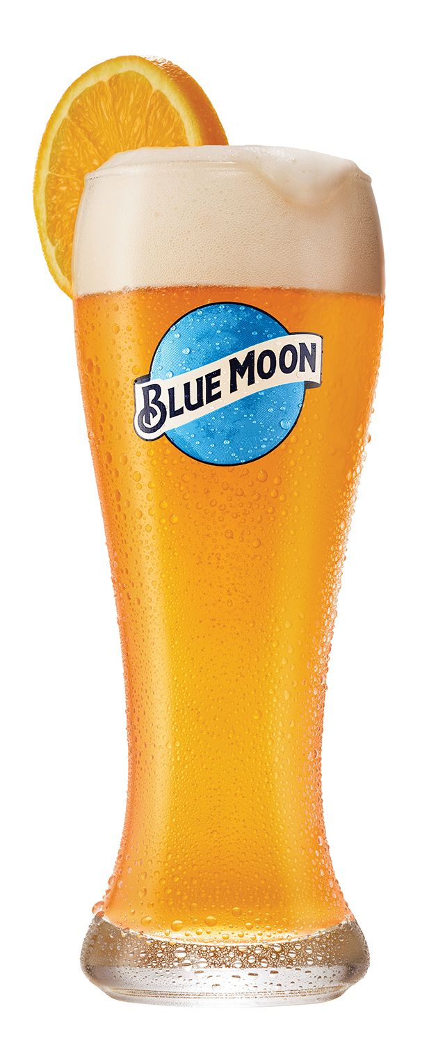 Blue Moon Belgian White Wheat Beer, Craft Beer, Beer 6 Pack, 12 FL OZ Bottles, 5.4% ABV