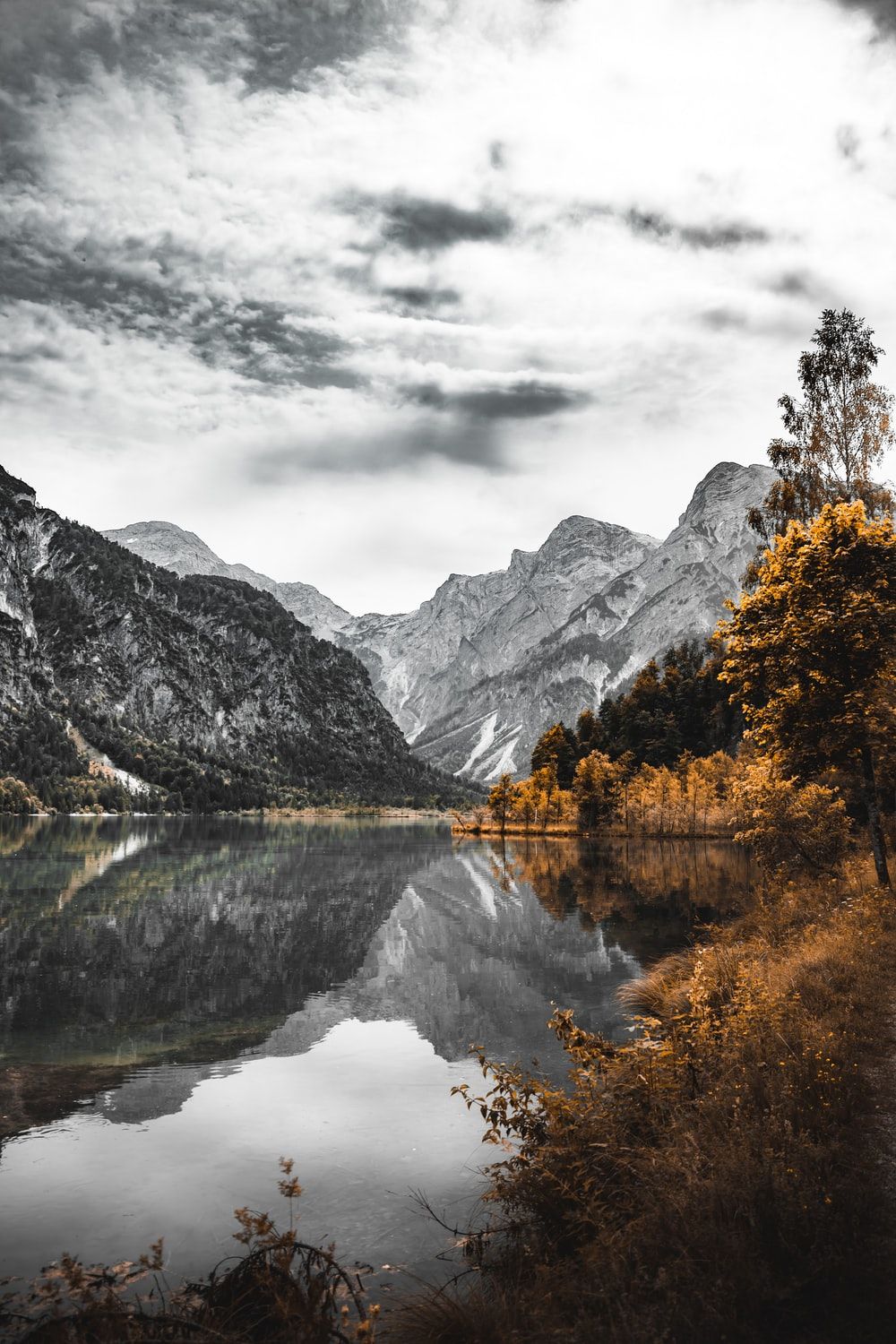 Calm Lake Picture. Download Free Image