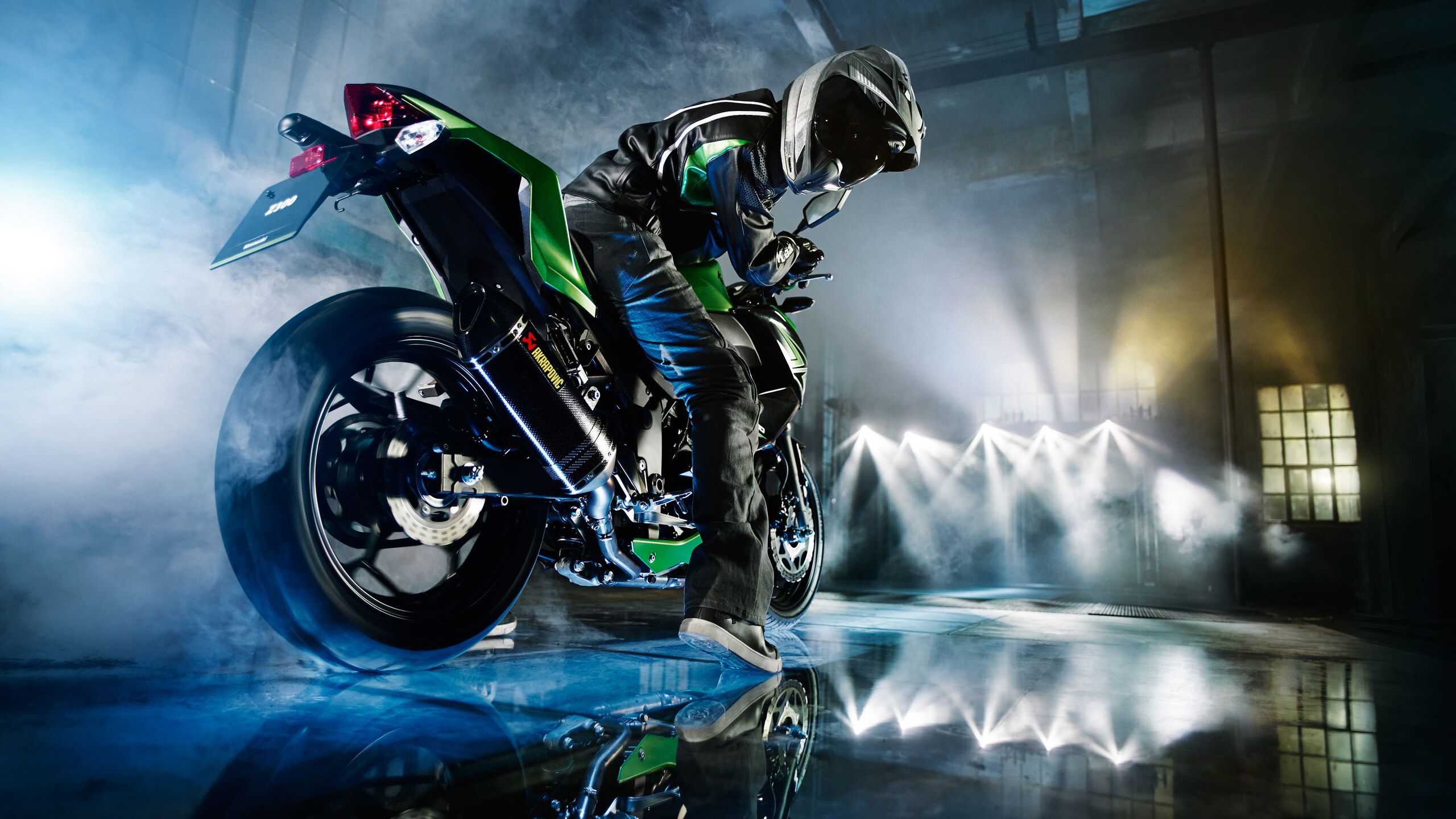 Kawasaki Z300 1440P Resolution HD 4k Wallpaper, Image, Background, Photo and Picture
