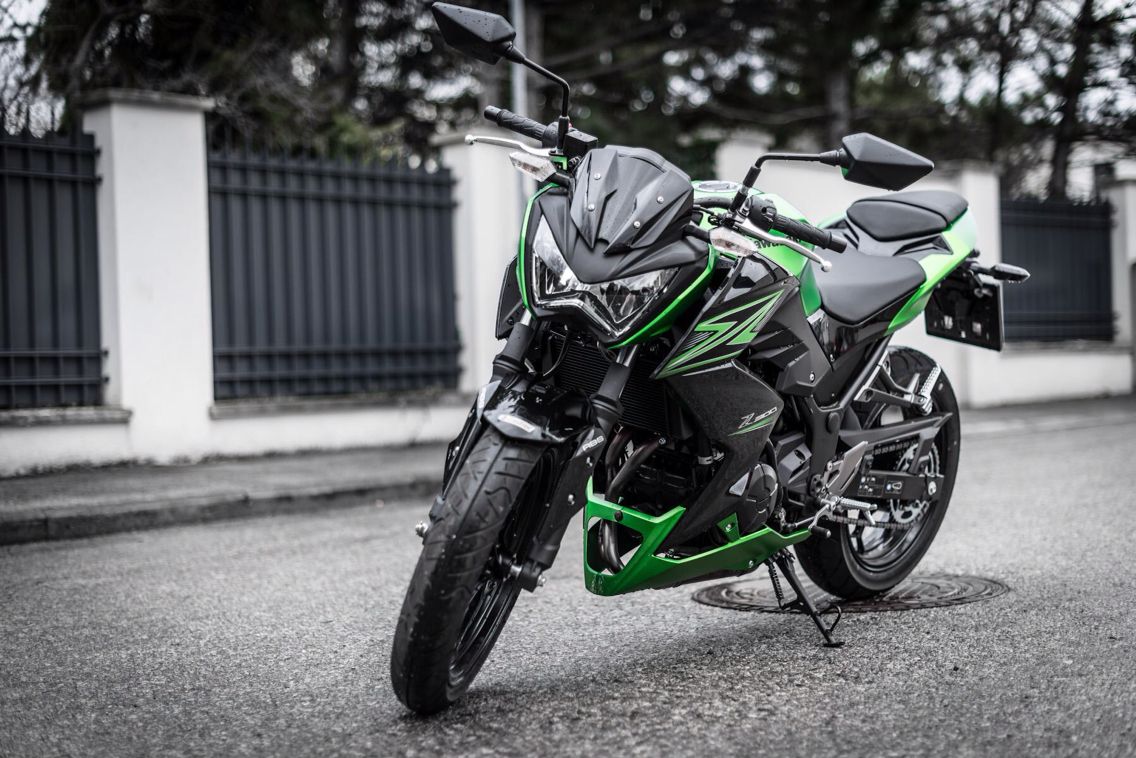 Kawasaki z300. Motos, Motos esportivas, Motociclismo
