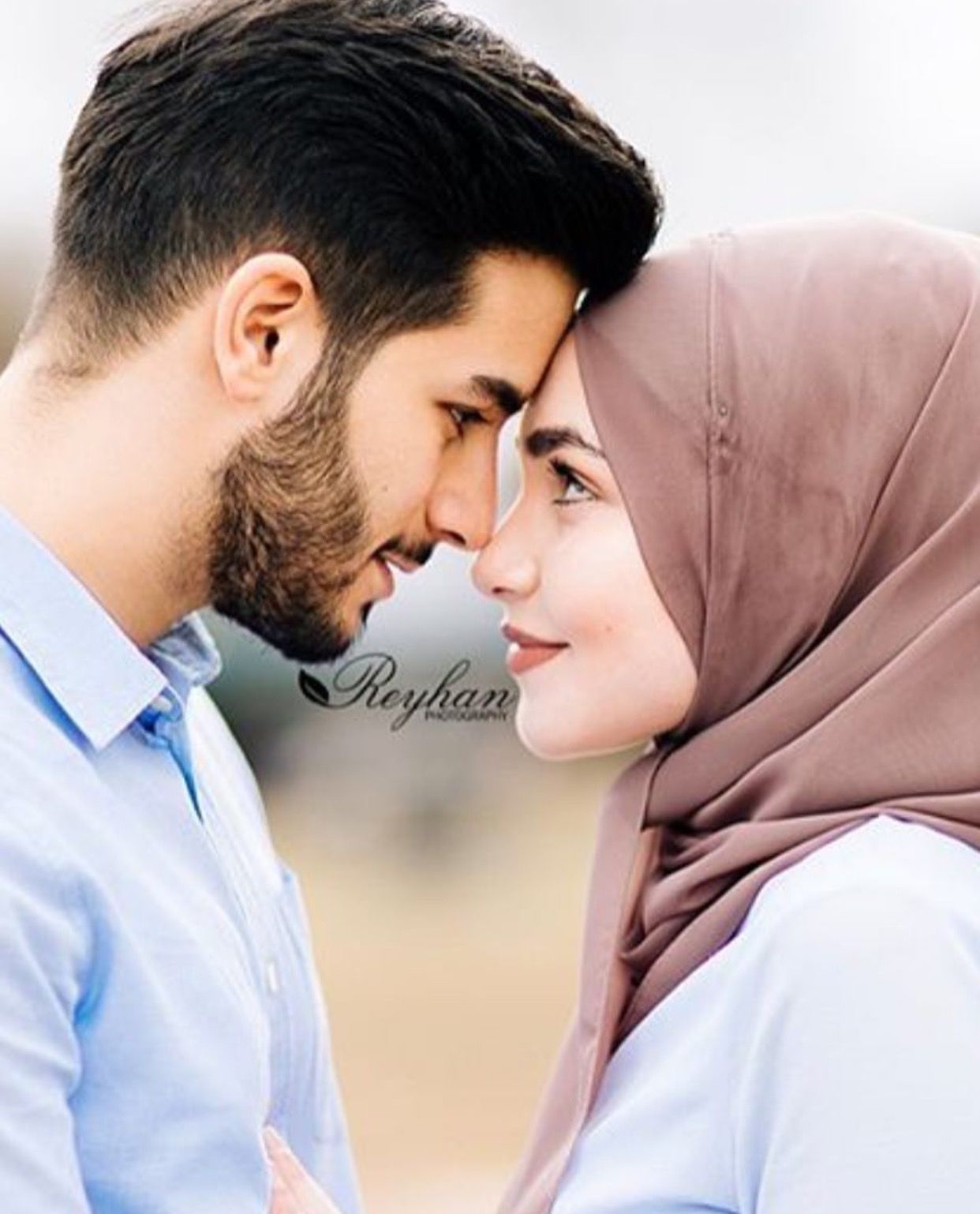 Sweet Muslim Couple Love Wallpaper