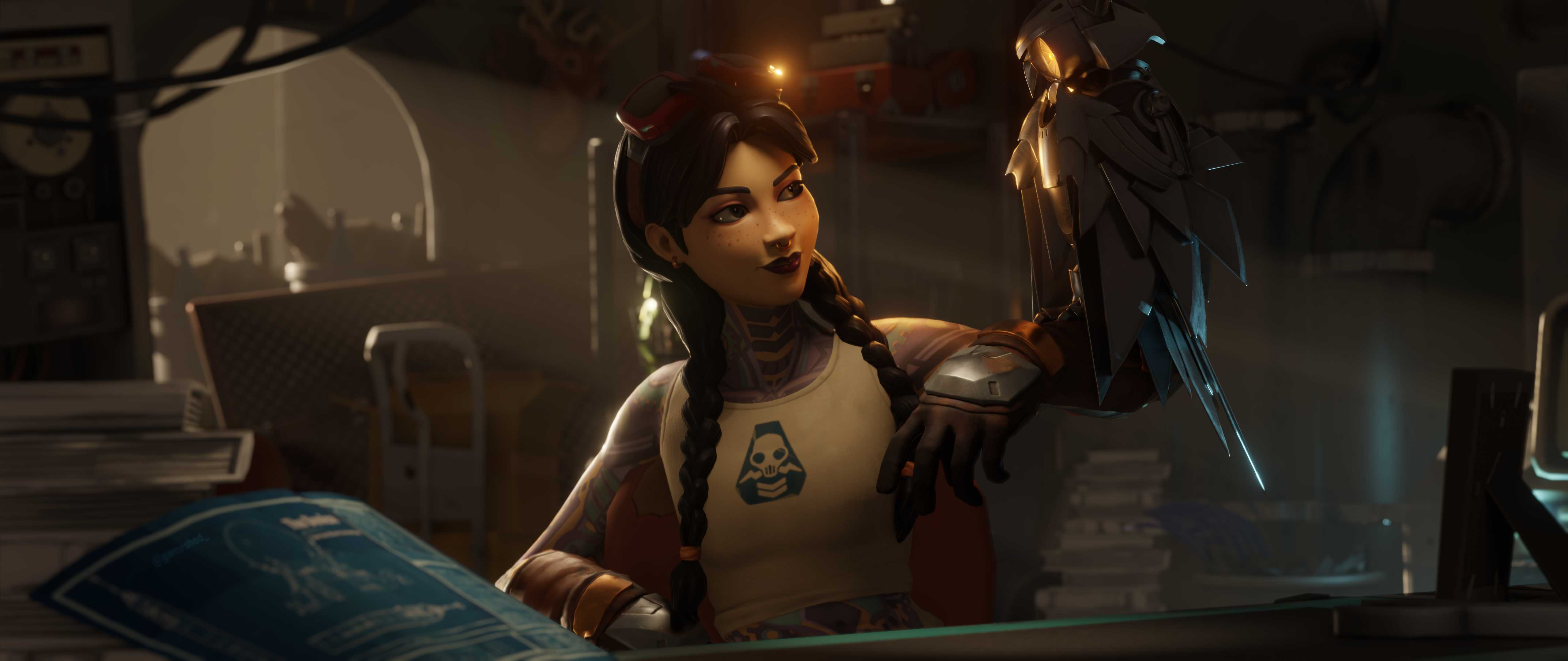 Jules and Ohm just straight up vibin' [Fan Art]