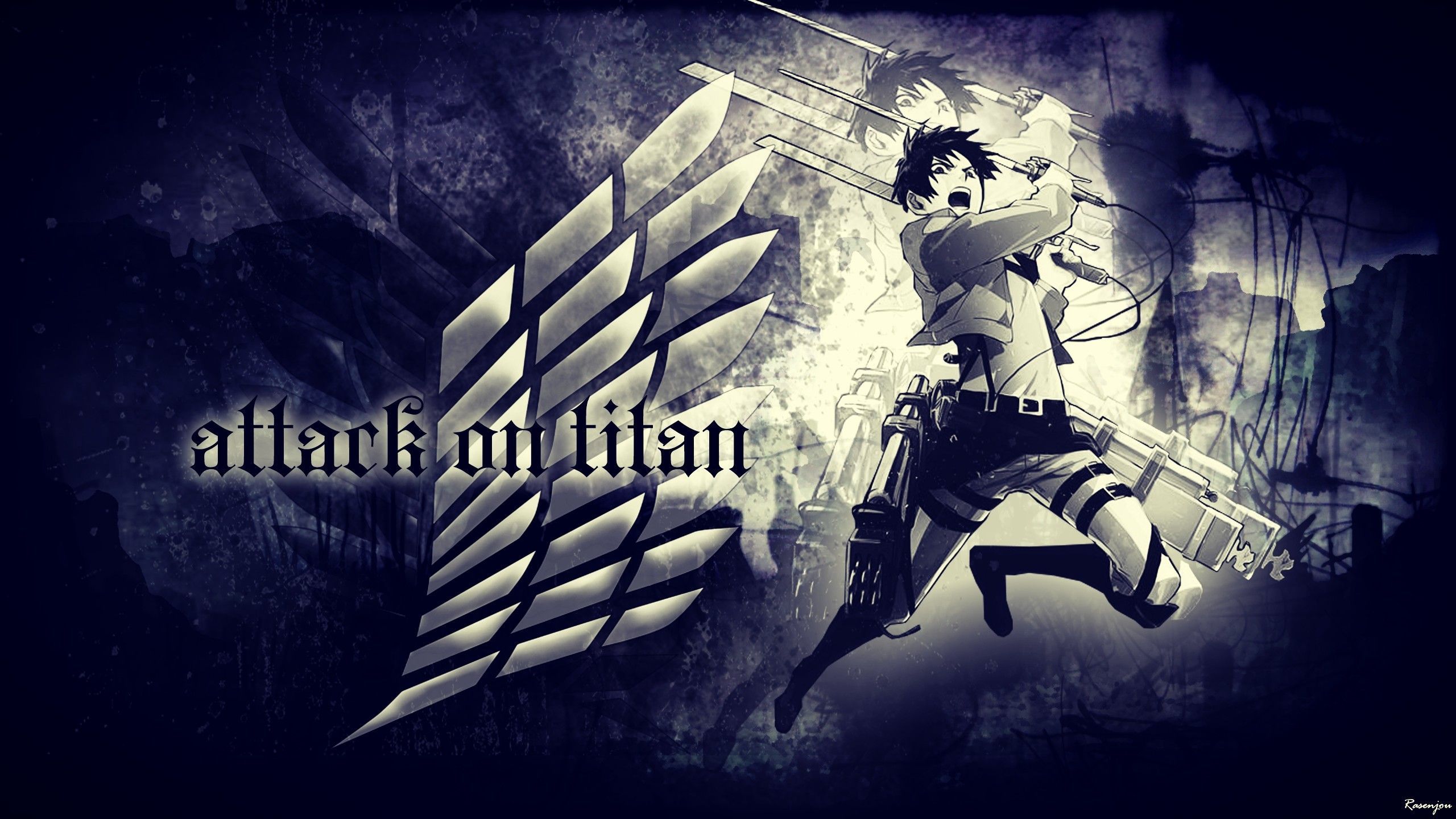 Attack On Titan Logo Wallpaper