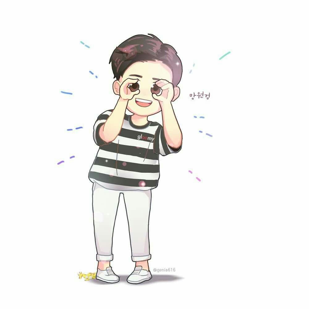 I see you!! Fan art by BoGum fan artist @genia616