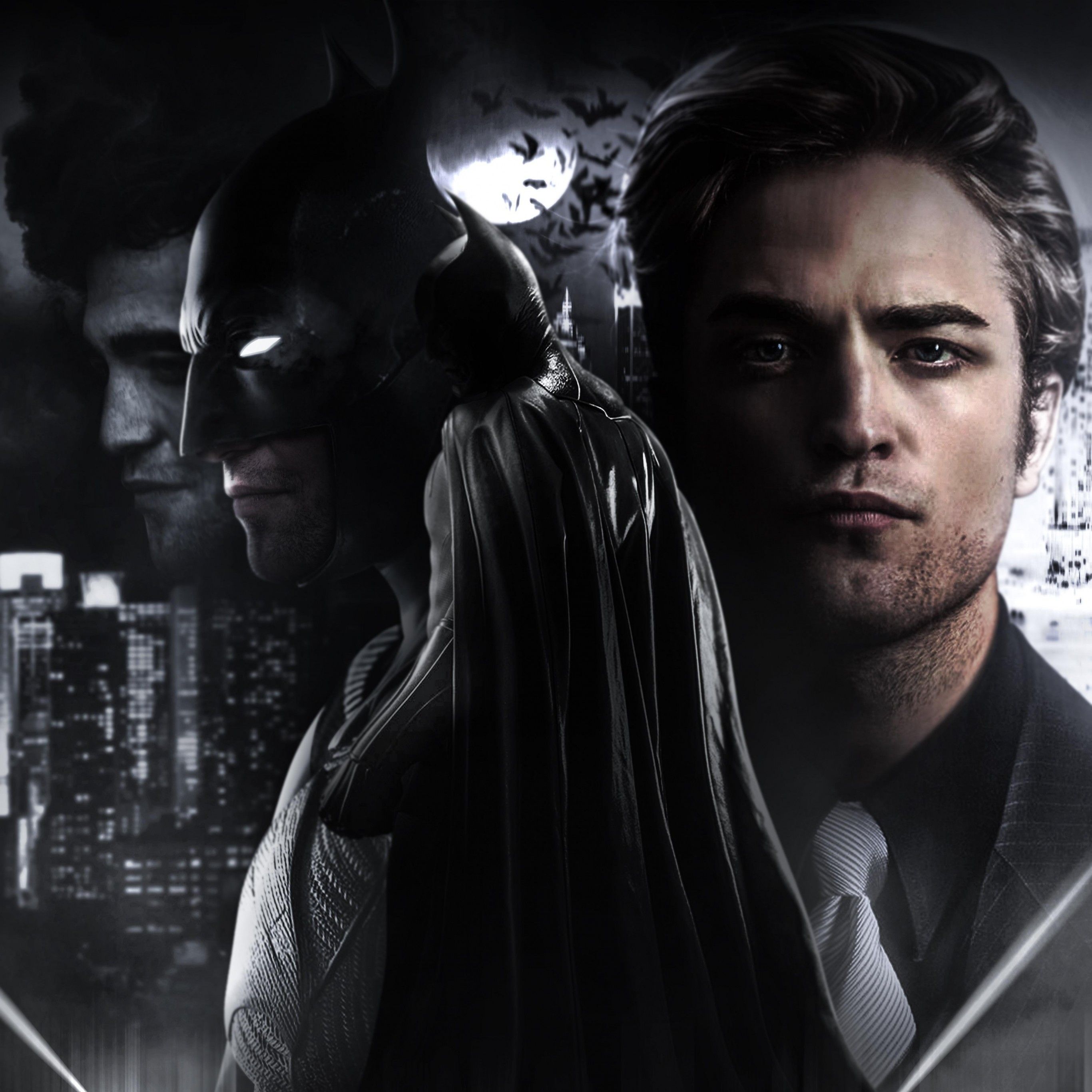 The Batman 4K Wallpaper, Robert Pattinson, 2021 Movies, DC Comics, Movies