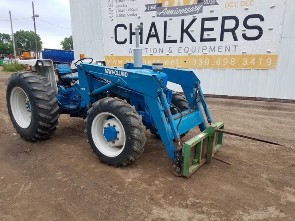 Ford 5030 4x4 W Ldr. Farm Machinery & Implements Tractors Tractor Loaders