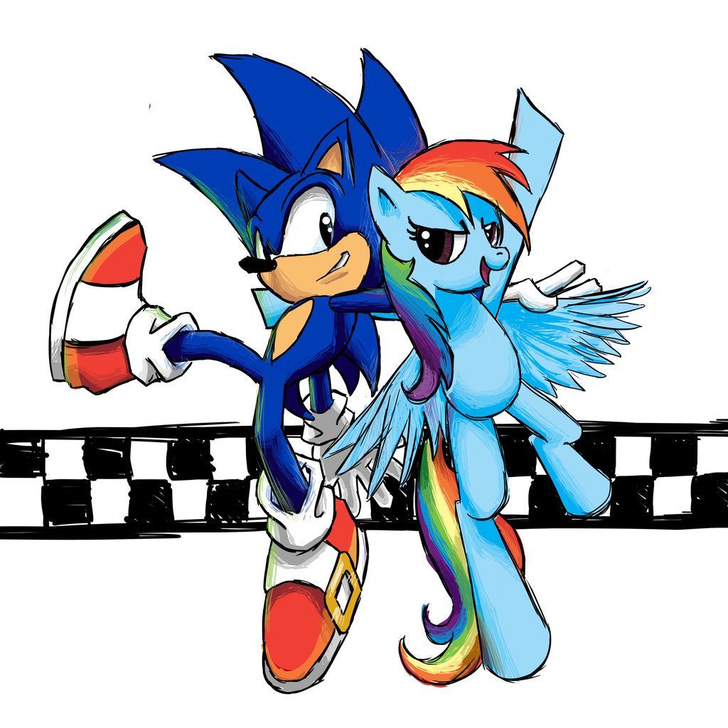 Sonic Rainboom (Without Background). Sonic, Sonic the hedgehog, Rainbow dash