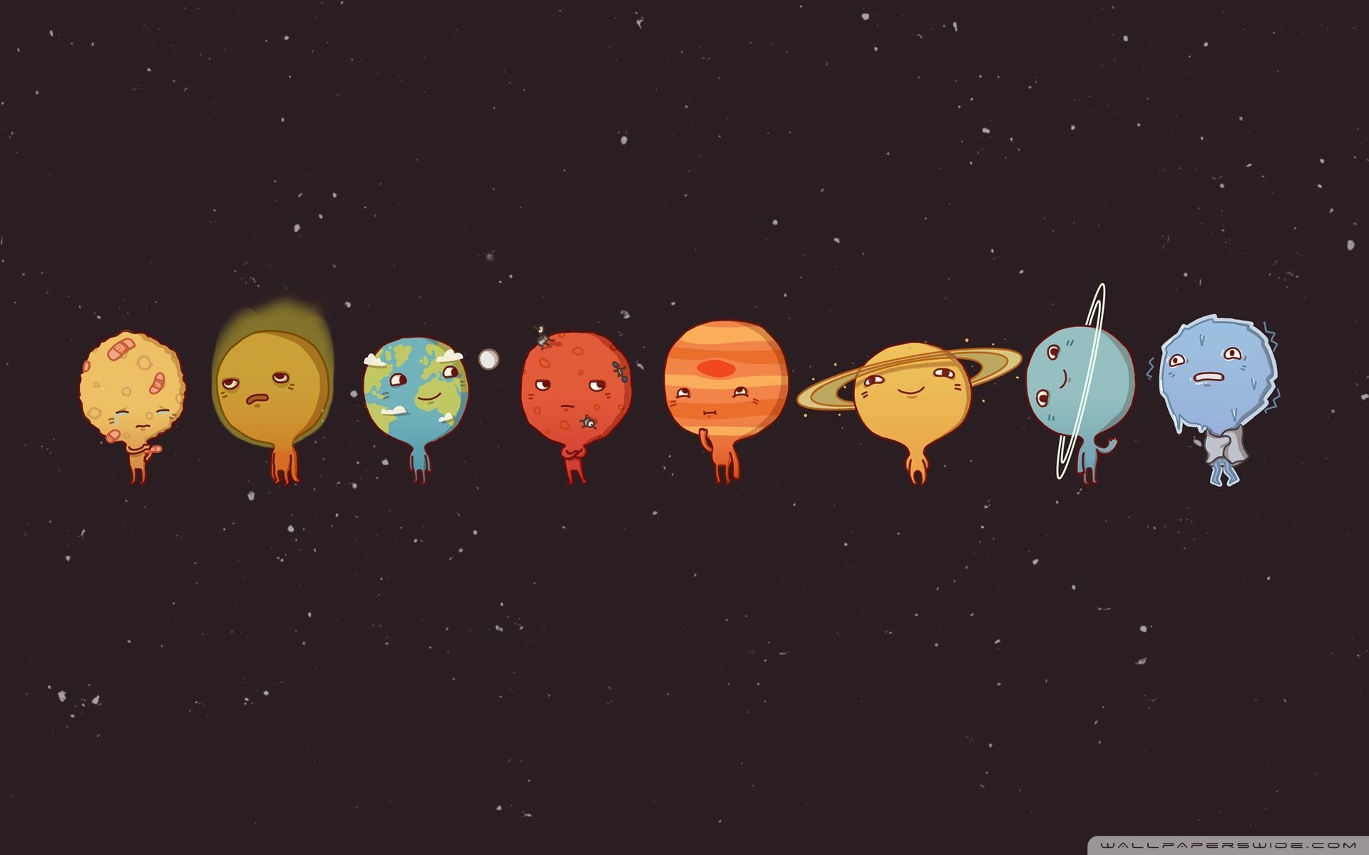 Solar System Desktop Wallpaper