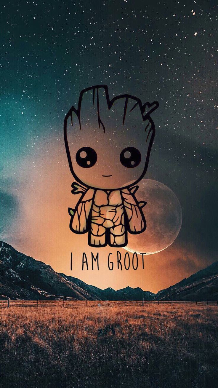 I AM Groot Wallpaper Free I AM Groot Background
