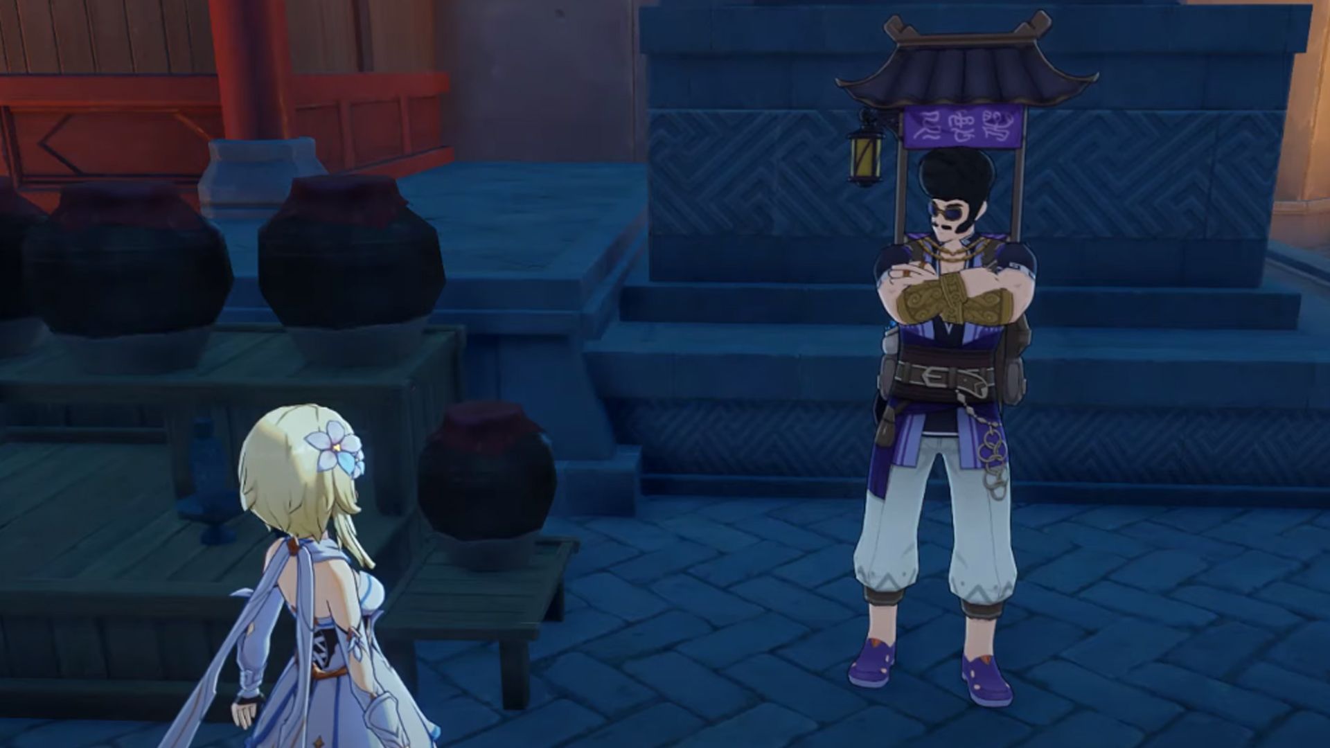 Where to find Liben in Liyue Harbor in Genshin Impact