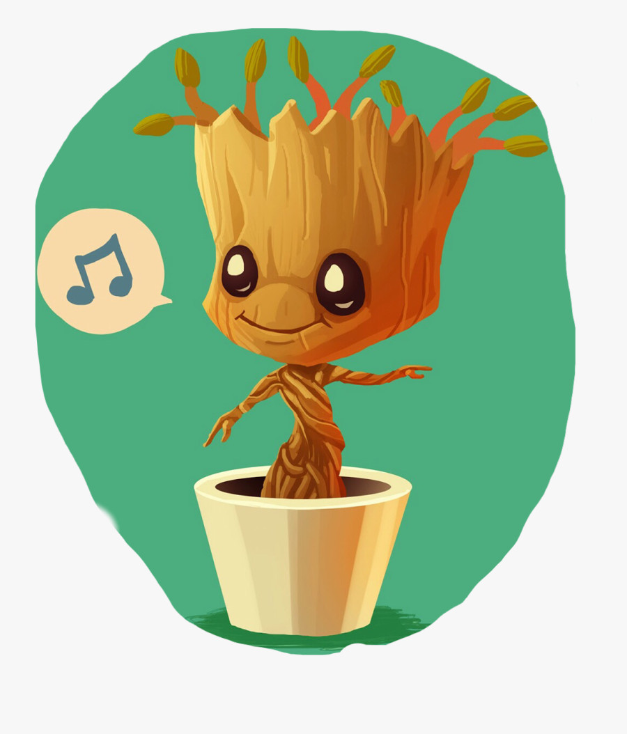 Baby Groot Groot Background, Free Transparent Clipart
