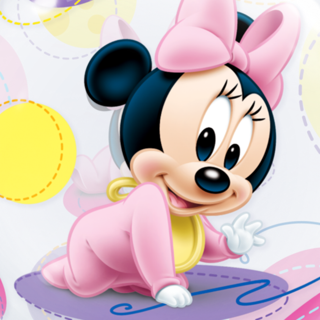 Baby Minnie Mouse Image Ba Minnie Mouse Bubble Balloon Minnie Clipart Size Png Image
