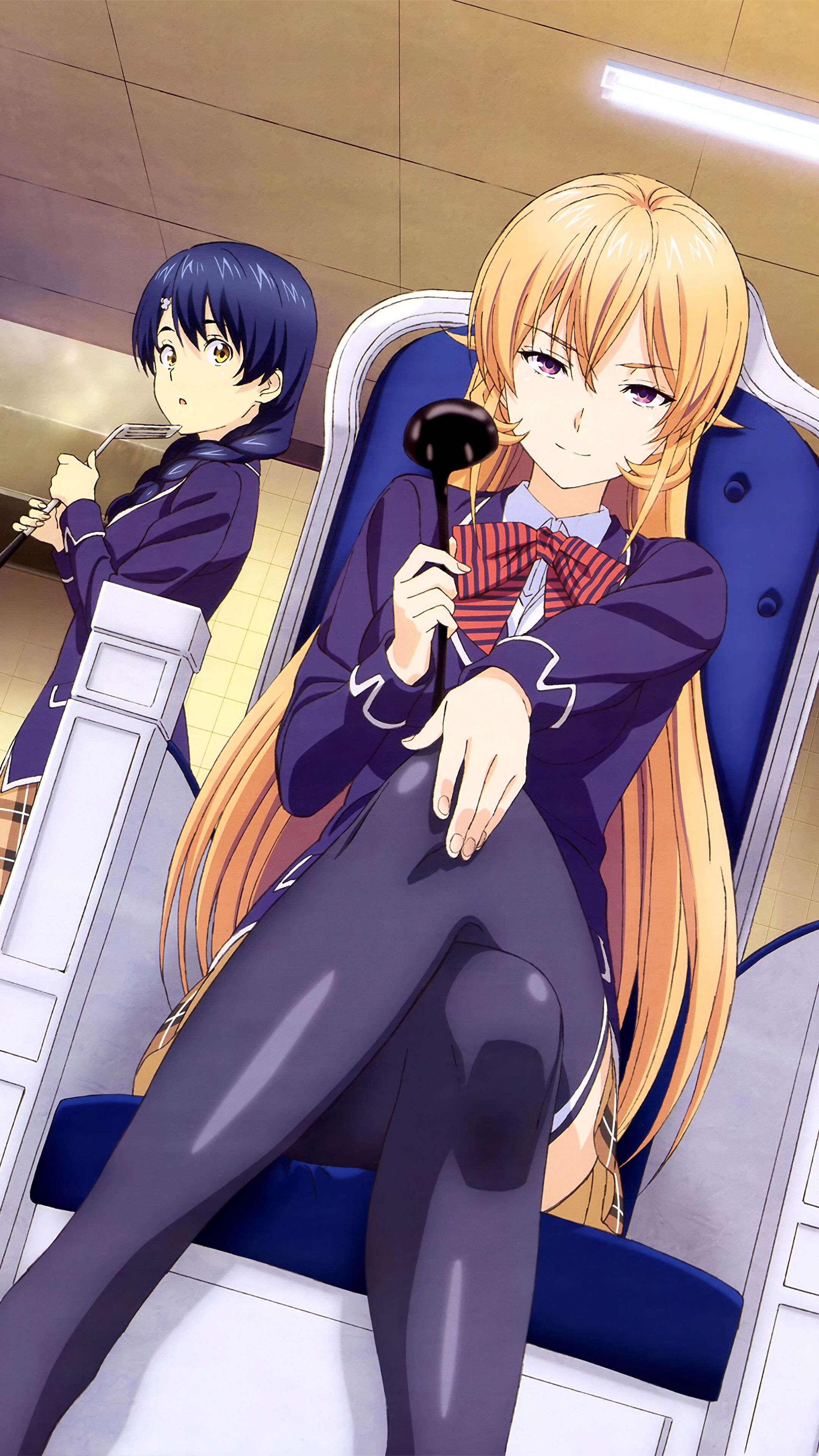 Food Wars, Megumi Tadokoro, 4K phone HD Wallpaper, Image, Background, Photo and Picture