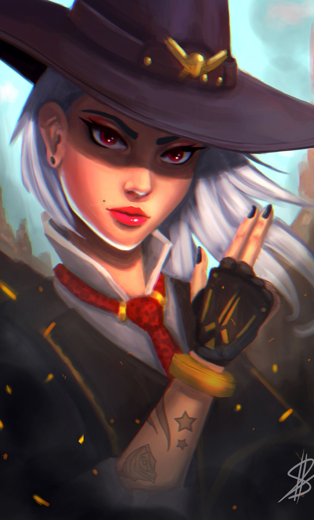 Ashe Overwatch Wallpaper iPhone Wallpaper Ashe Wallpaper & Background Download