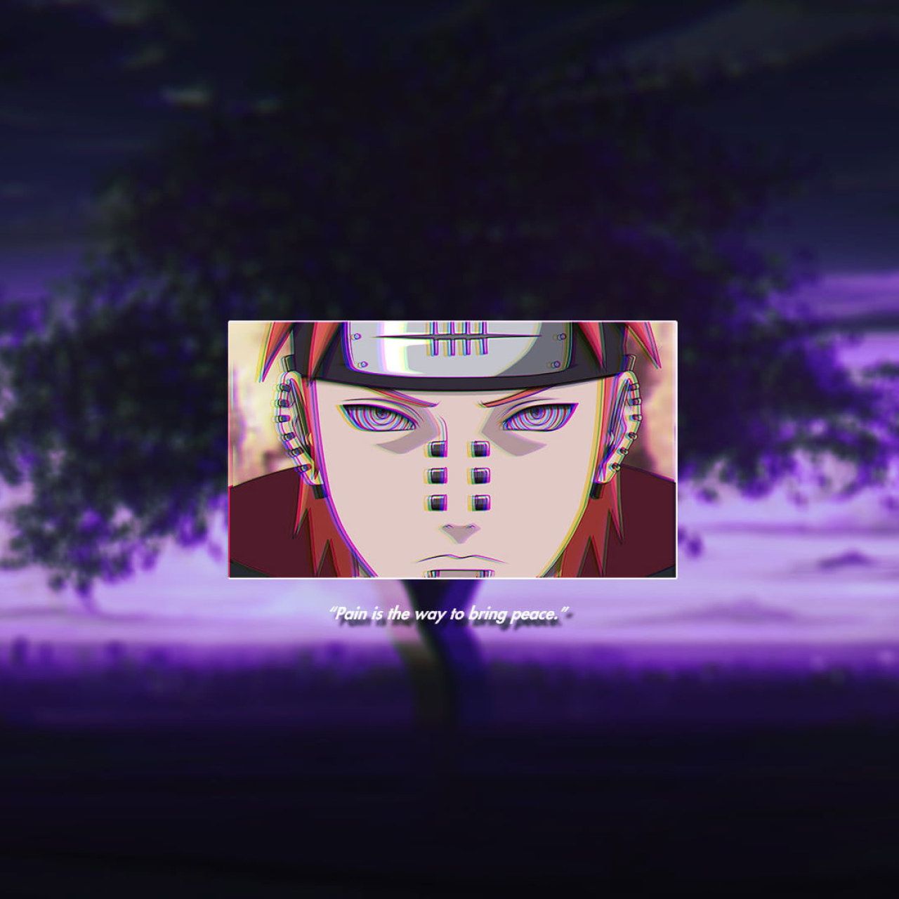 Naruto (anime) wallpaper, purple background, VHS, anime boys, Rinnegan • Wallpaper For You HD Wallpaper For Desktop & Mobile