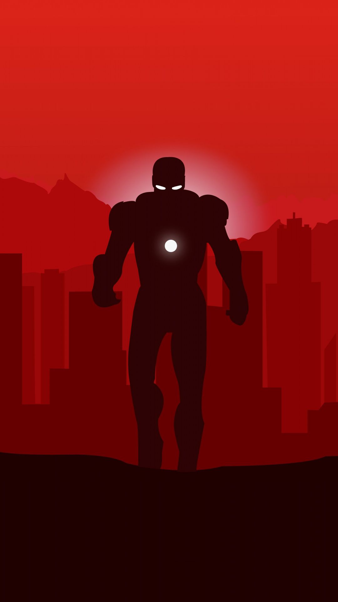 Download Marvel Heroes, Iron man, superhero, minimalist wallpaper, 1080x Samsung Galaxy S S Note, Sony Xperia Z, Z Z Z HTC One, Lenovo Vibe, Google Pixel OnePlus Honor Xiaomi