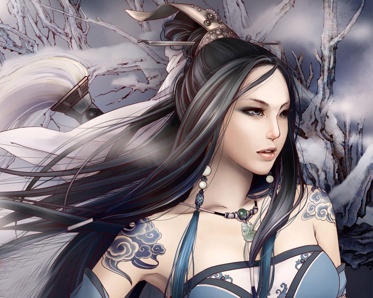 Art And Fantasy Image Warrior Chinese Anime