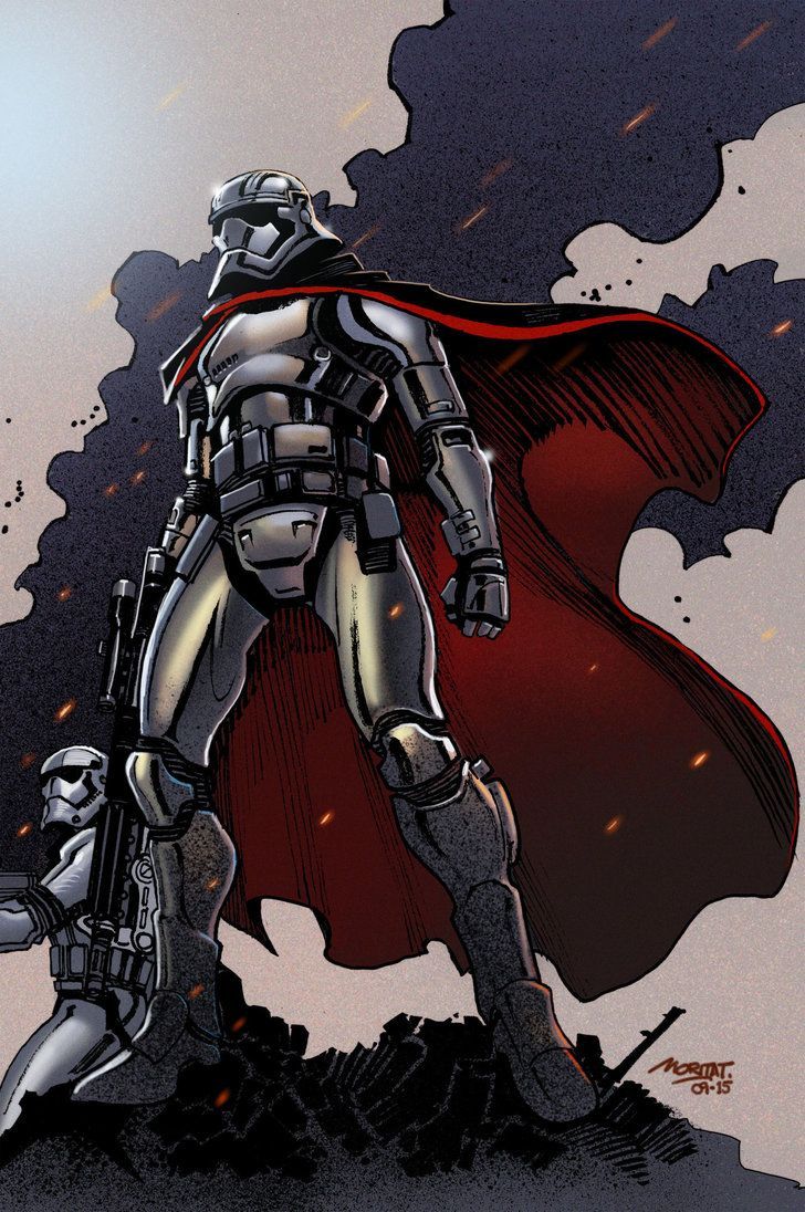 Captain Phasma Wars: The Force Awakens. Star wars background, Star wars artwork, Awesome star wars art