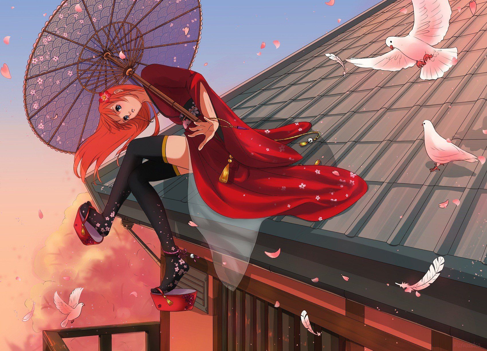 Gintama, Kagura, Anime girls Wallpaper HD / Desktop and Mobile Background