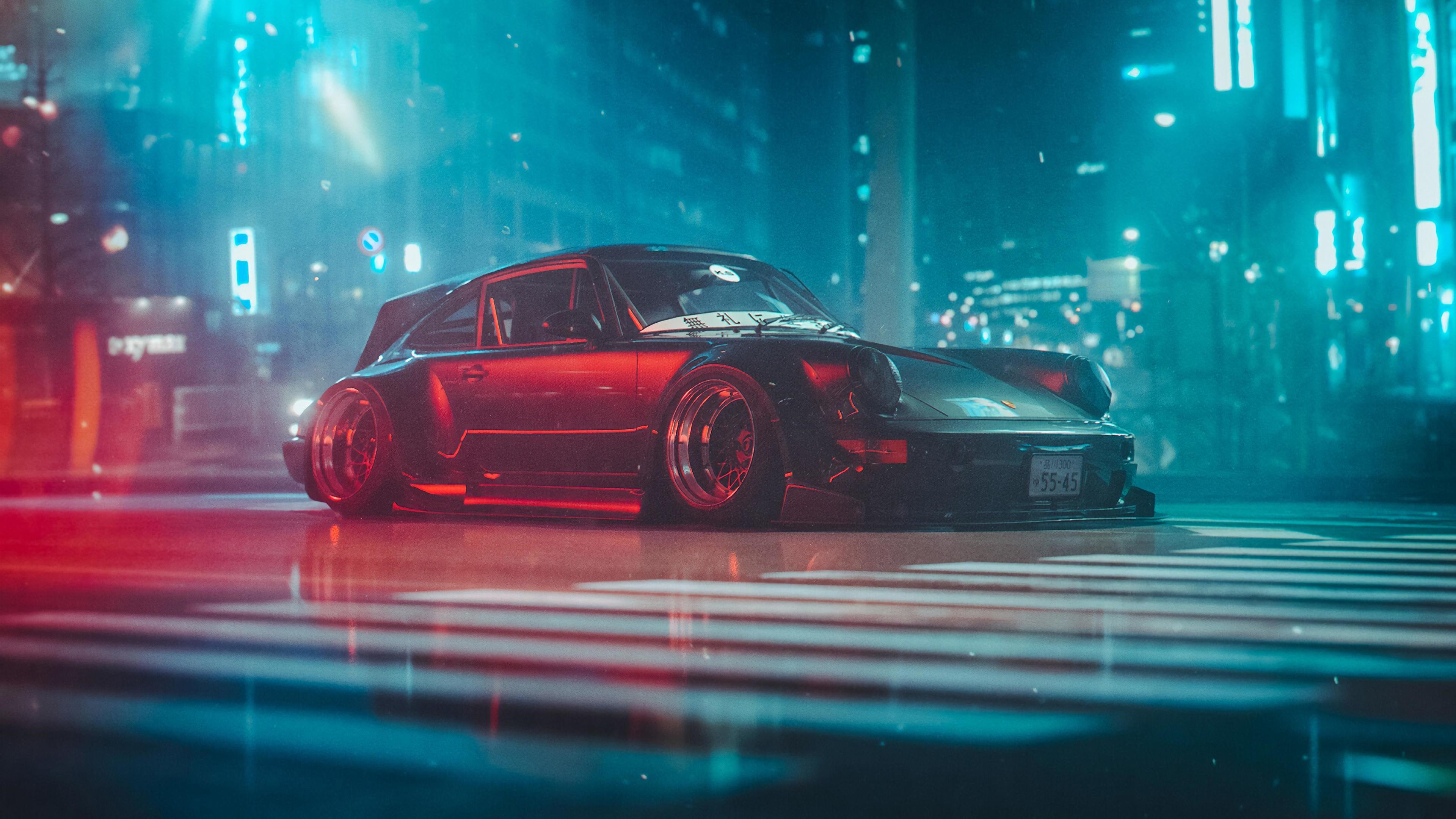 Wallpaper 4k RWB 964 Wagon 4k Wallpaper