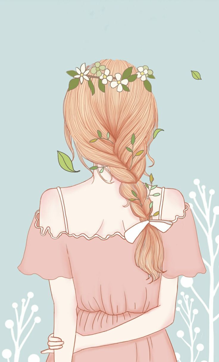 Girl Cartoon Wallpaper