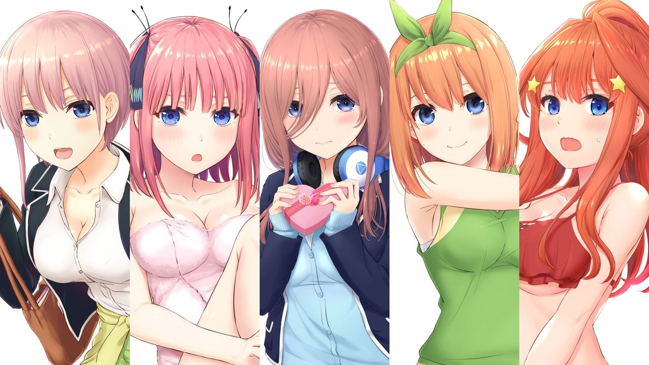 The Quintessential Quintuplets Nakano anime HD wallpaper