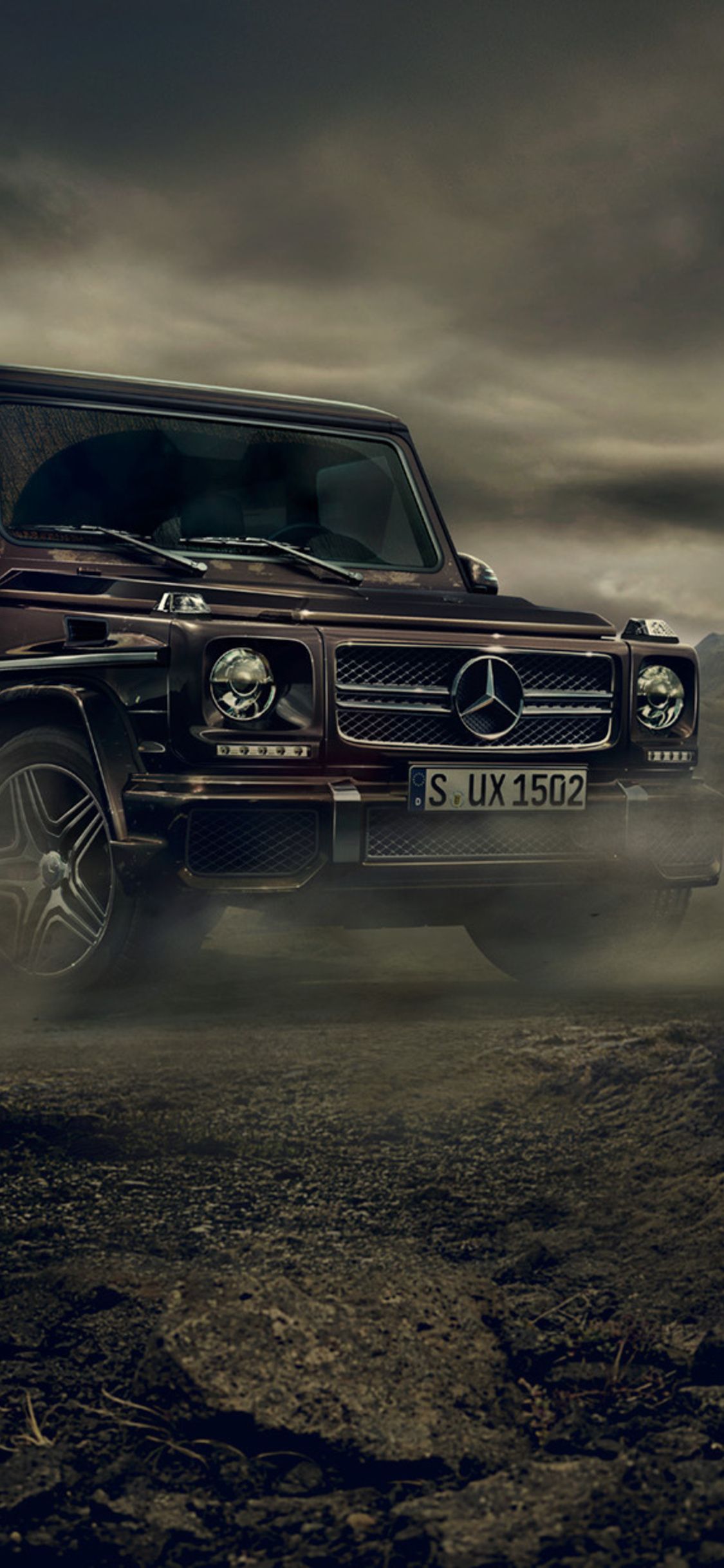 Brown Mercedes Benz G Class iPhone XS, iPhone 10, iPhone X HD 4k Wallpaper, Image, Background, Photo and Picture